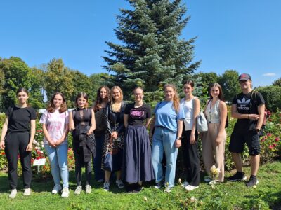 3. Z navštívila botanickou zahradu