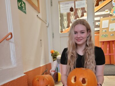 Halloweenský den na Komendě