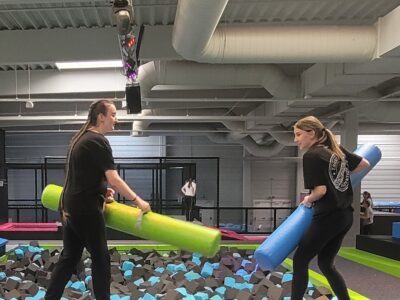 TOBOGA aneb i trampolíny